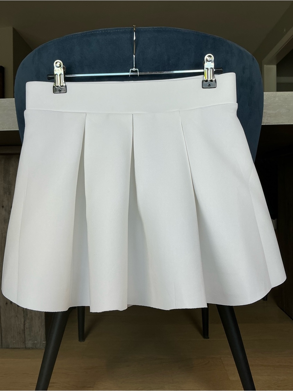 Emily McCarthy White Sydney Scuba Skirt Cute Preppy Tennis Skirt Women’s Size XS